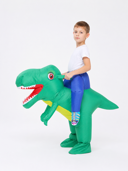 Inflatable 3D Cartoon Dinosaur Costume side view