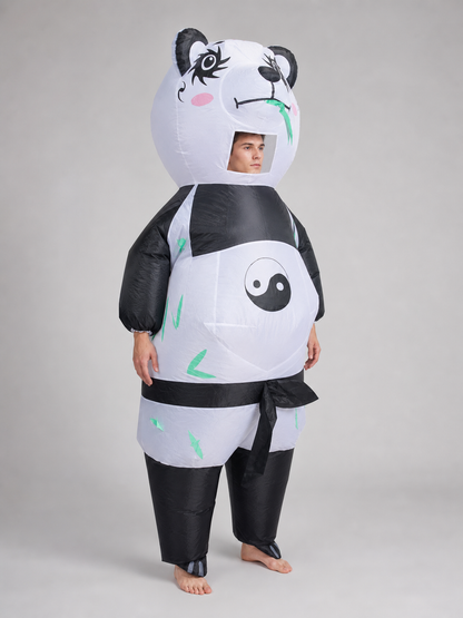 Inflatable panda costume for parties and performances