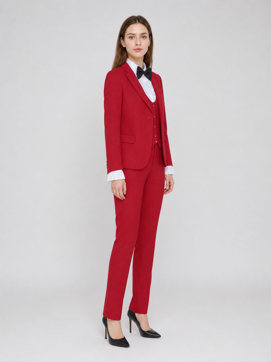 Beetlejuice Cosplay Costume: Red Suit