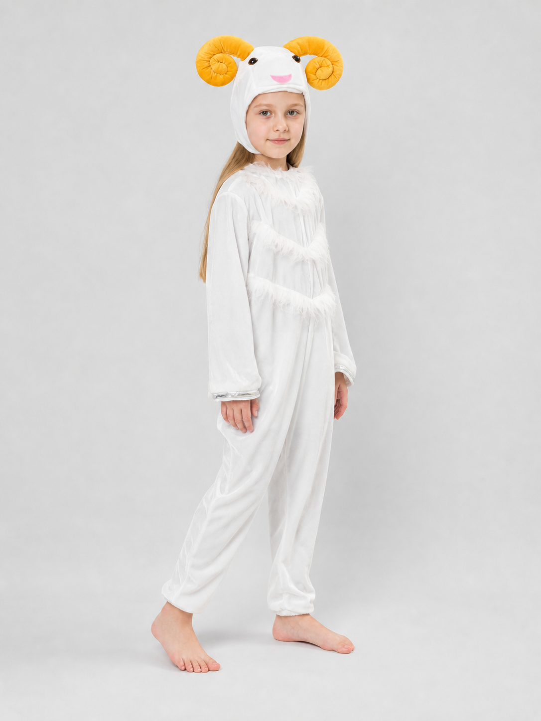 Children’s sheep costume, hooded jumpsuit