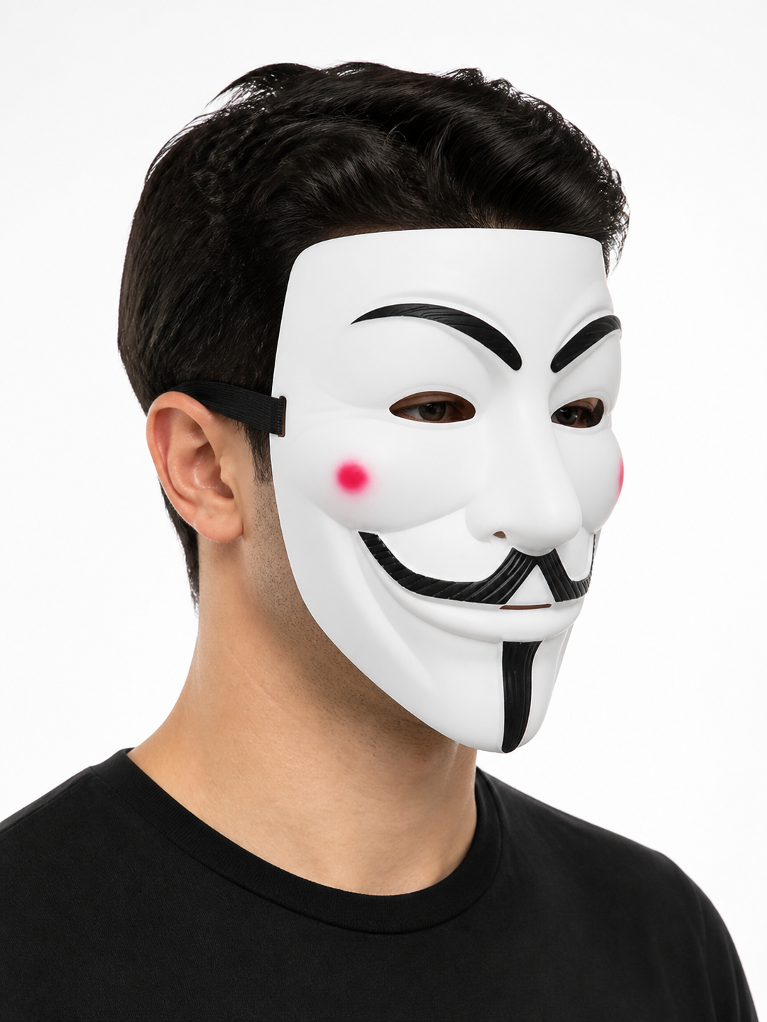 White Halloween Carnival Mask