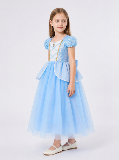 Princess Halloween and Cosplay Costume Dress side view