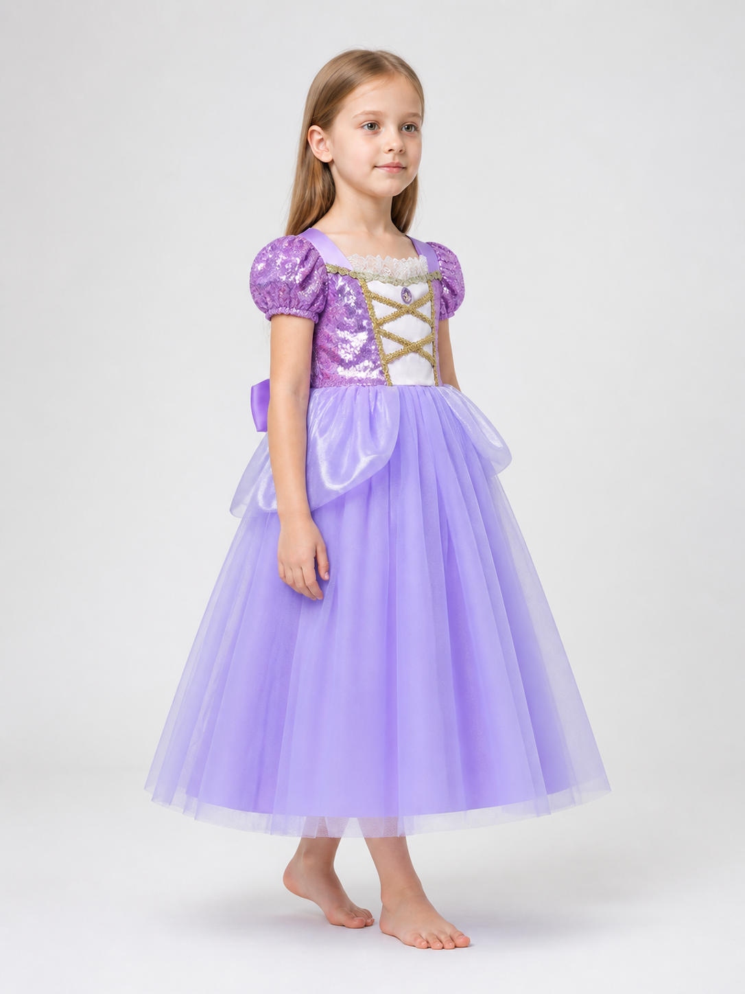 Princess Costume for Halloween and Cosplay side view