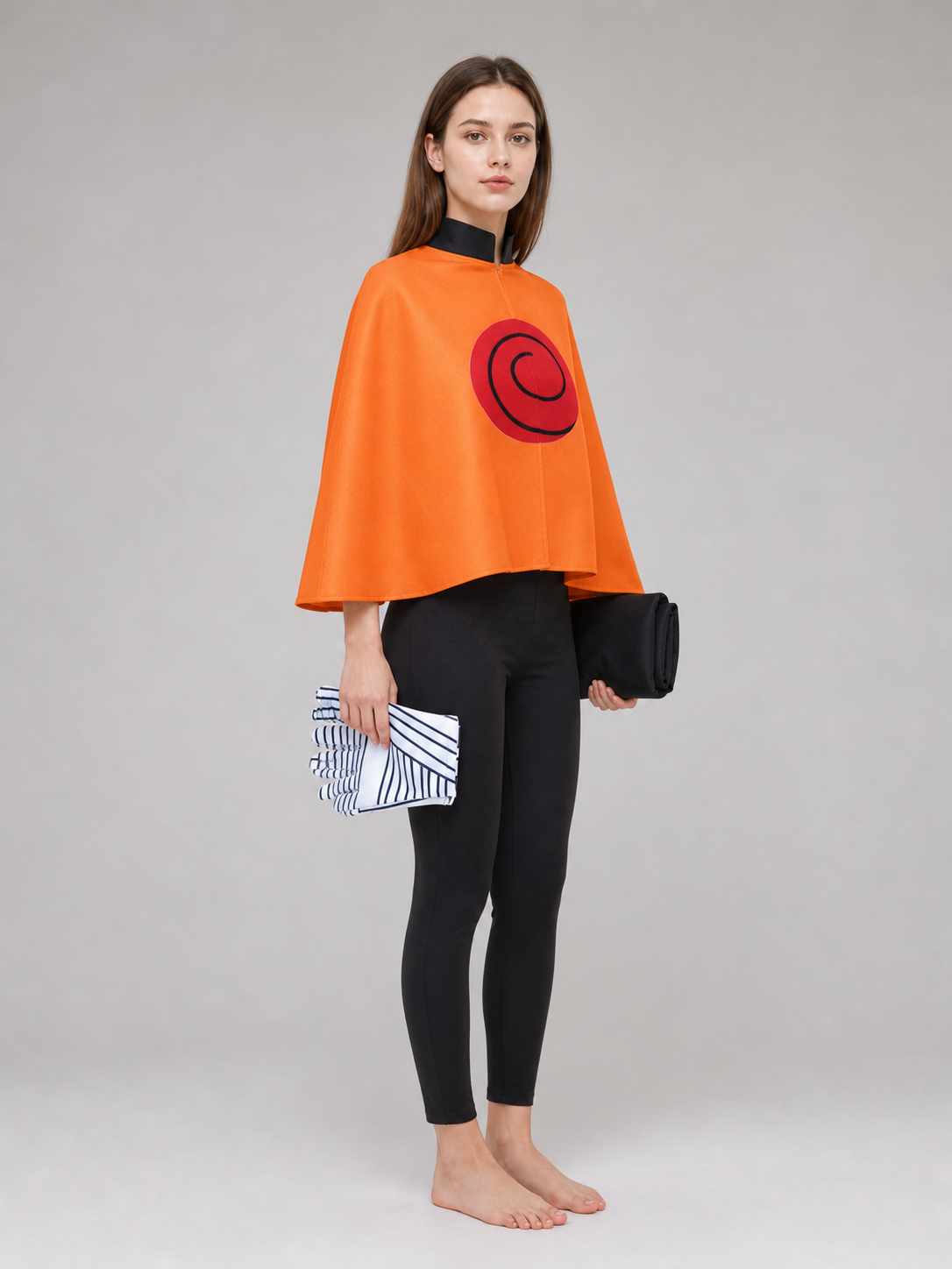Naruto Cosplay Costume: Top, Bottom, and Gloves