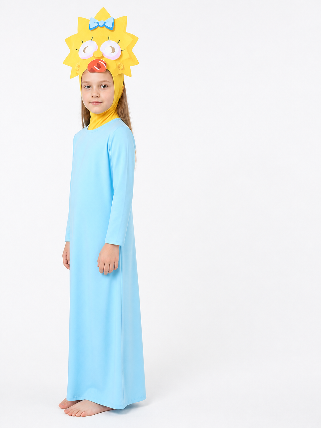Maggie Simpson Cosplay Costume with Headpiece side view