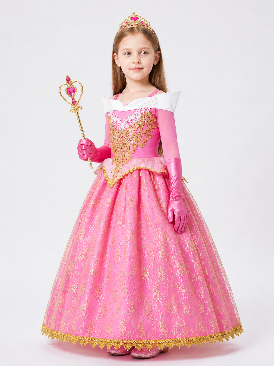Princess Costume for Halloween and Cosplay side view