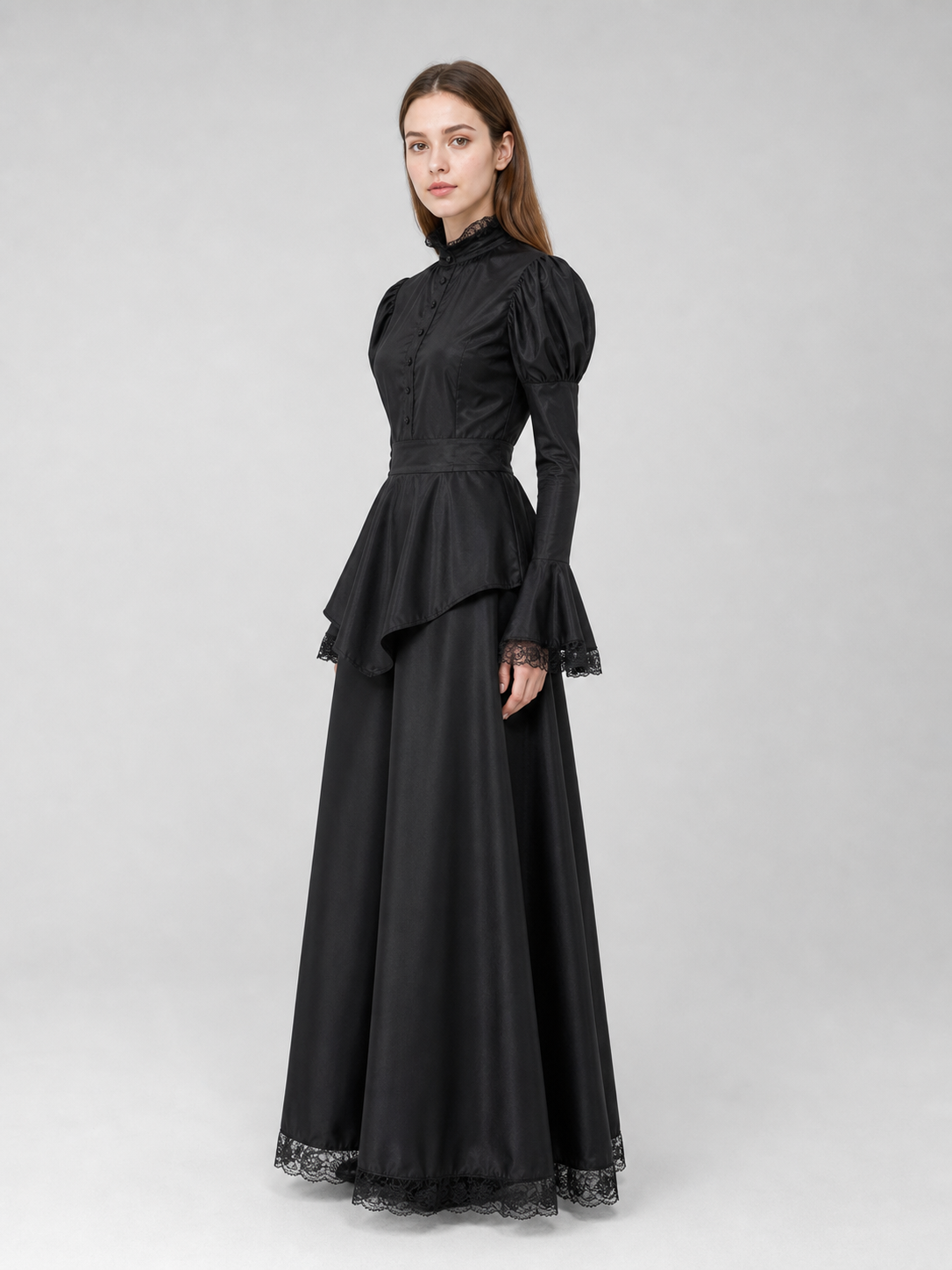 Halloween Costume: Dress, Hat, and Belt
