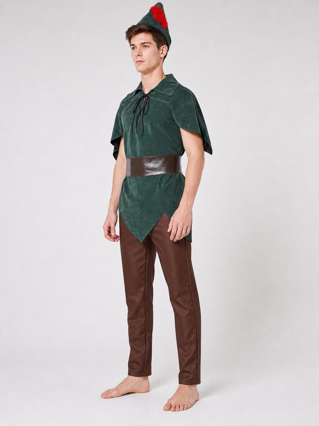 Robin Hood cosplay costume, green set
