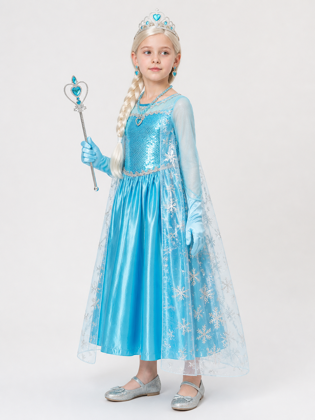 Snow Queen Costume for Halloween and Cosplay