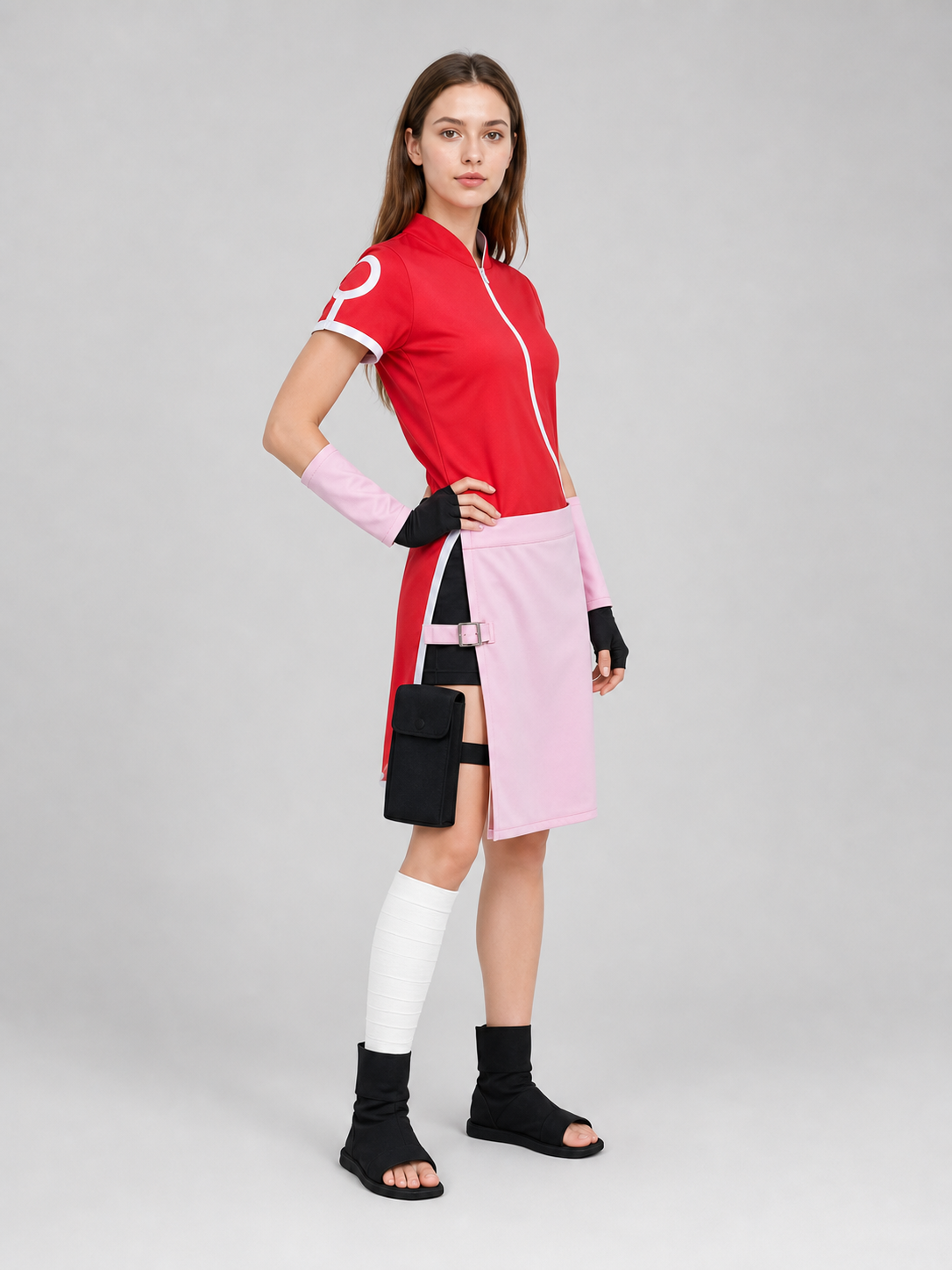 Sakura Haruno Cosplay Costume from Naruto