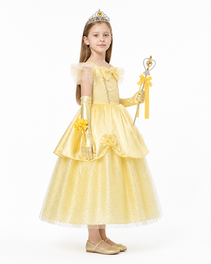 Children's Belle Halloween Costume side view