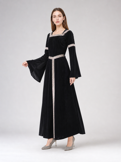 Zombie Costume, Medieval Hooded Dress