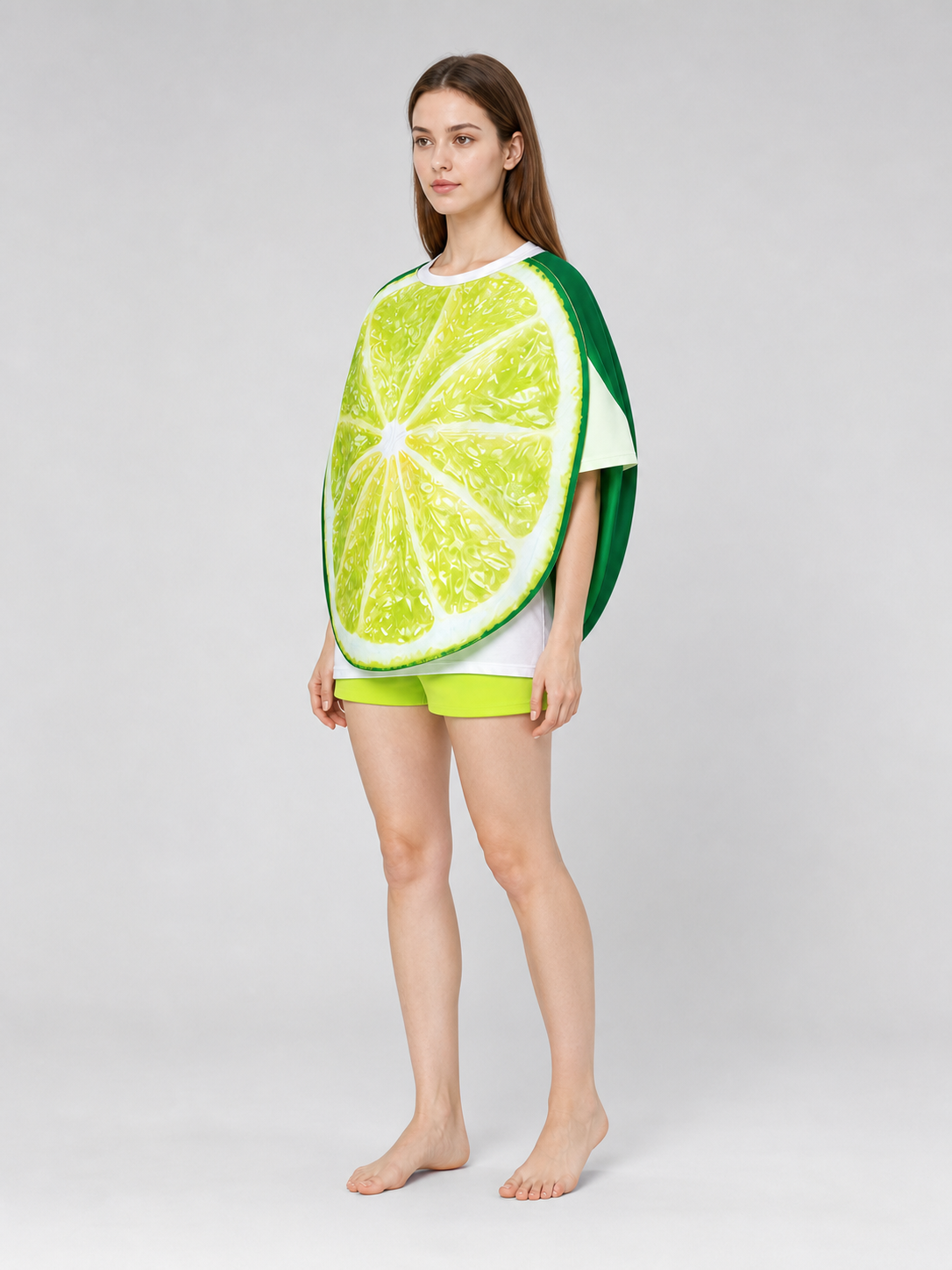 Lime Slice Costume with Hat for Parties