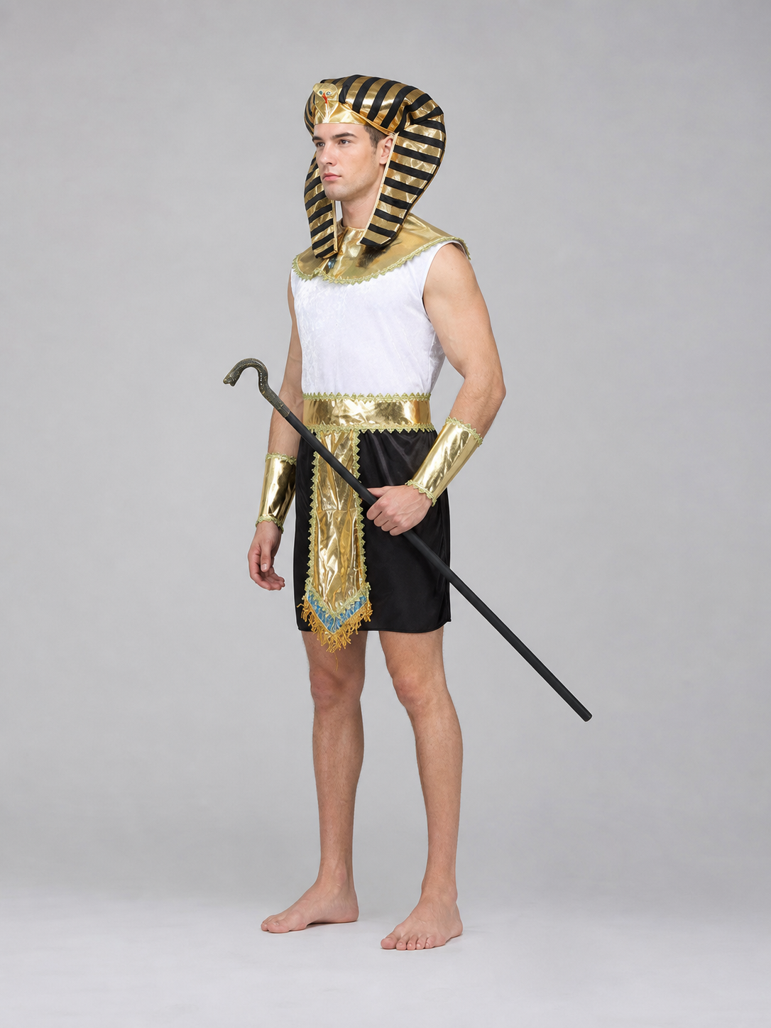 Ancient Egyptian-Style Pharaoh Costume for Parties