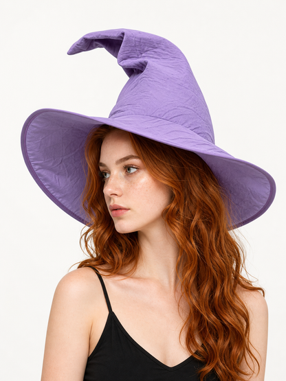 Light Purple Carnival Witch Hat