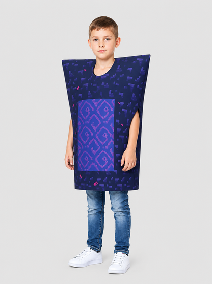 Kids' Minecraft “Nether Portal” Carnival Costume side view