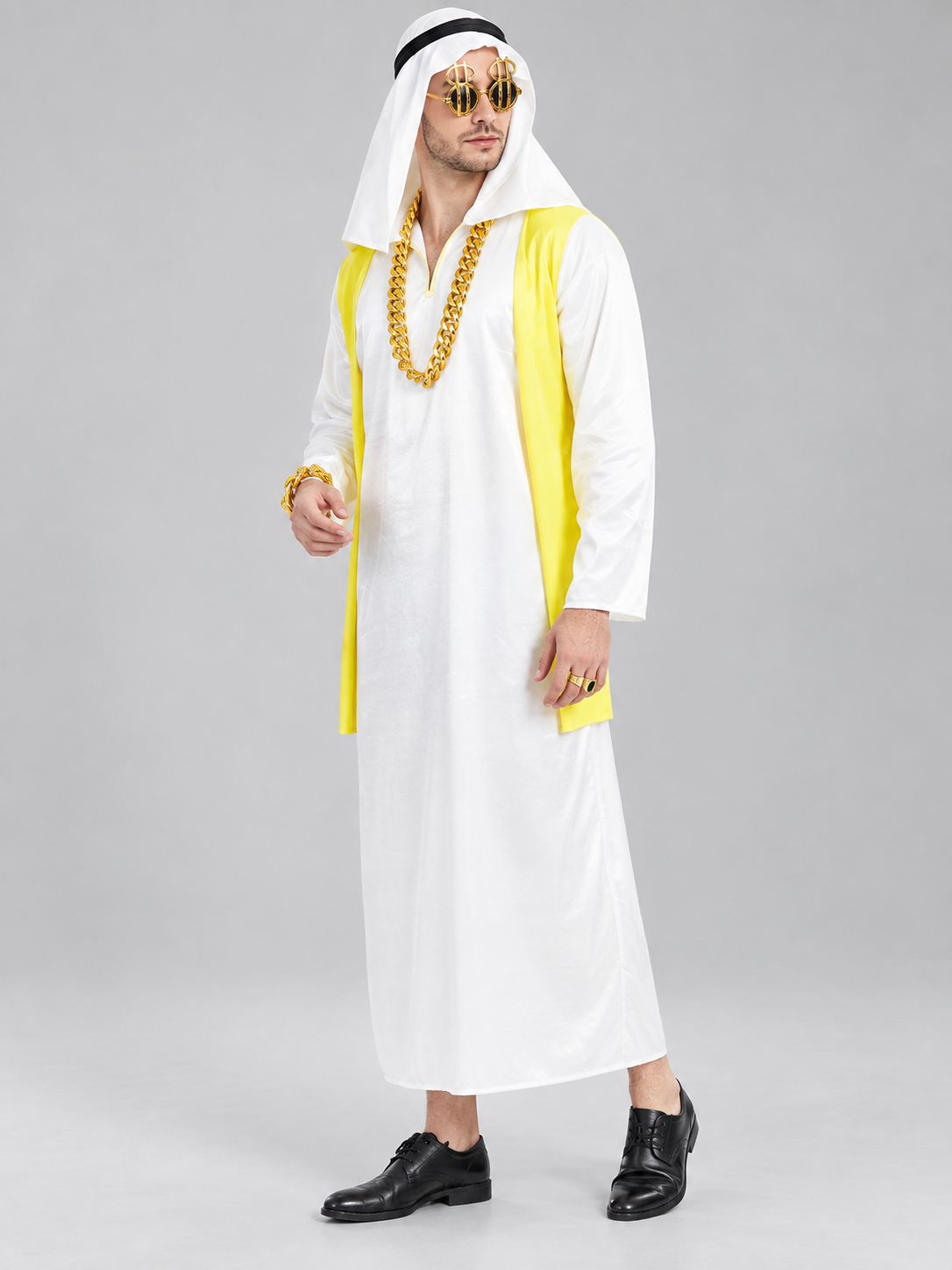 Arabic Carnival Costume with Headscarf and Chain