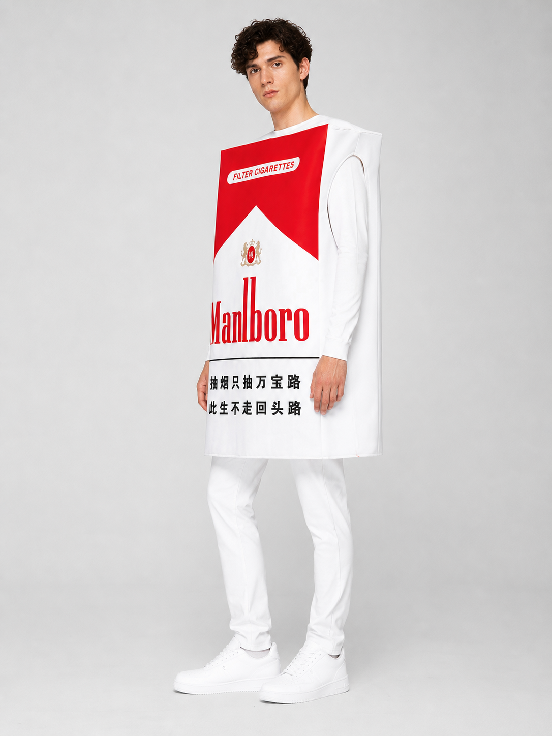 Cigarette Pack Costume for Halloween and Parties