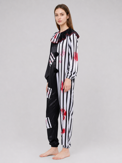 Evil Clown Costume for Halloween and Stage