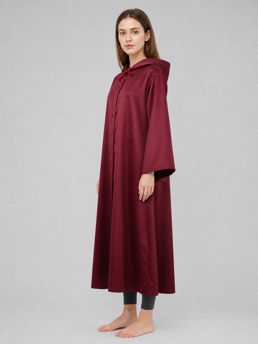 Hooded Cosplay Cloak, Burgundy