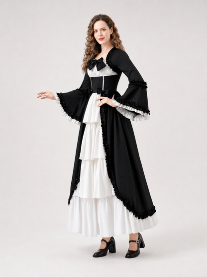Victorian-Style Gothic Costume Dress