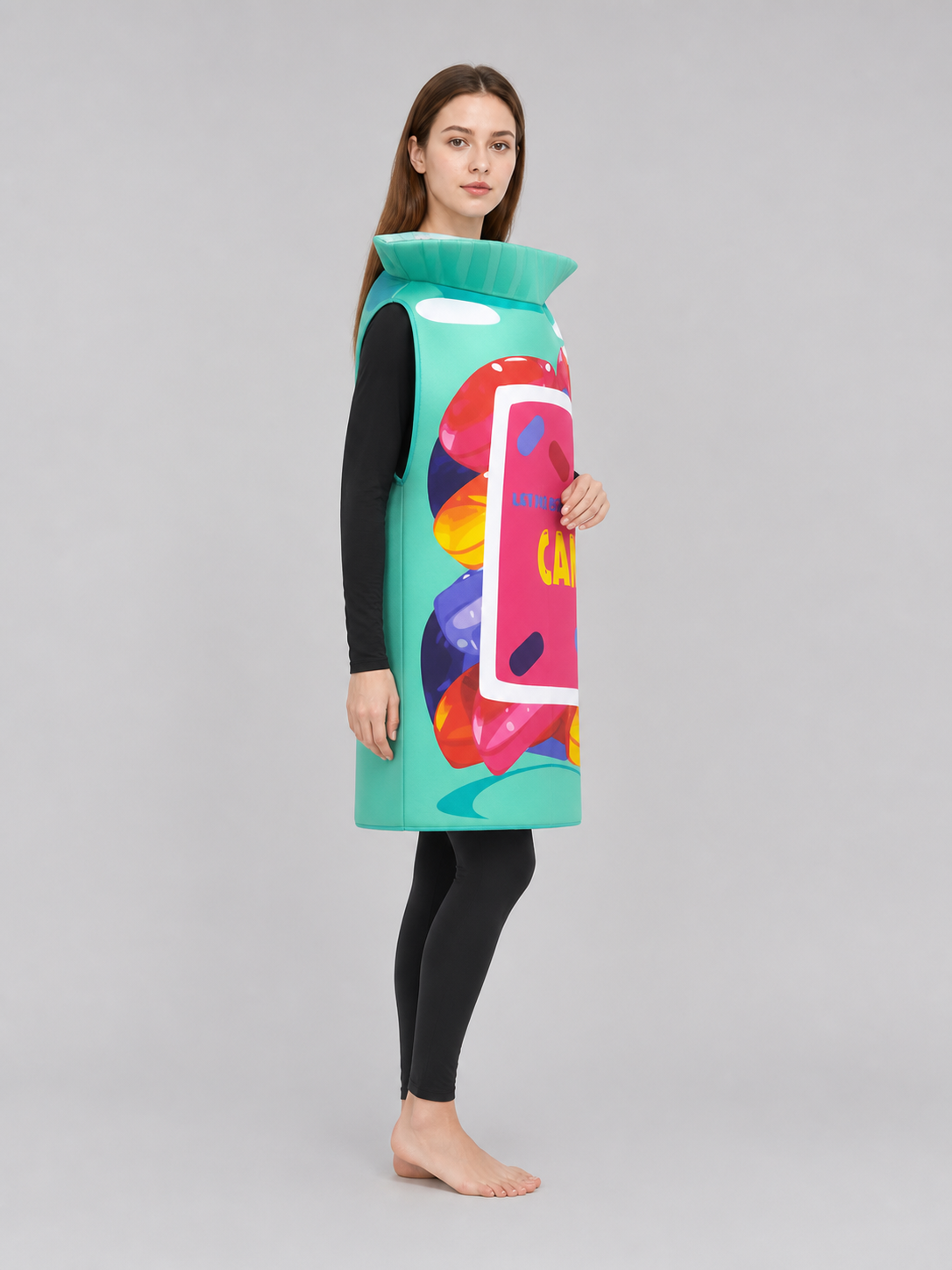 Candy Package Costume for Halloween and Parties
