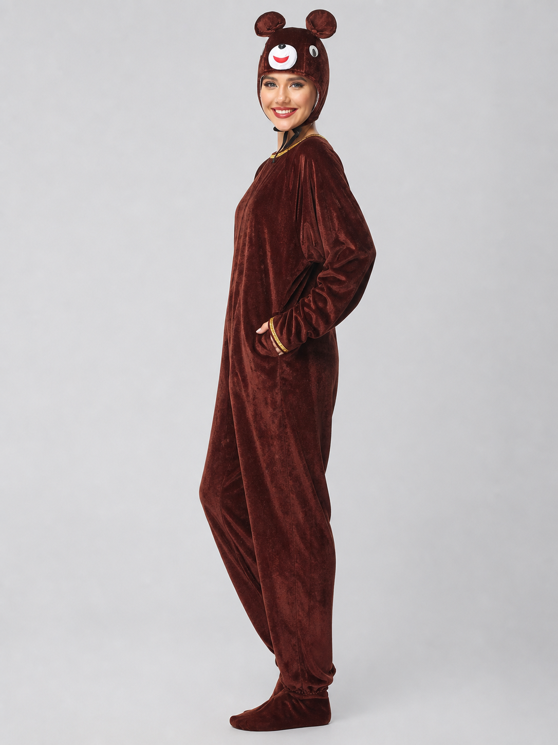 Brown Bear Costume, Jumpsuit