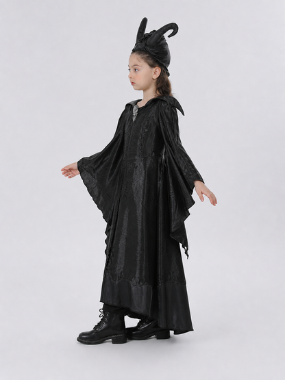 Halloween Costume: Dress and Horned Headpiece