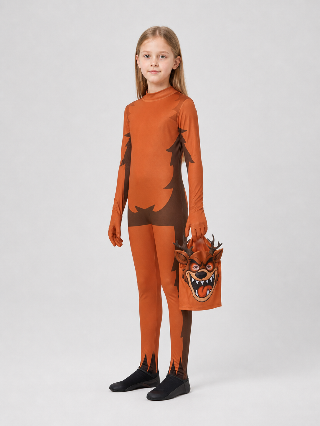 Monster Deer Carnival Costume, Jumpsuit side view