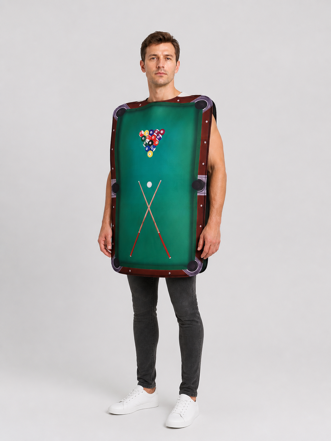 Target Carnival Costume for Cosplay, One Size side view