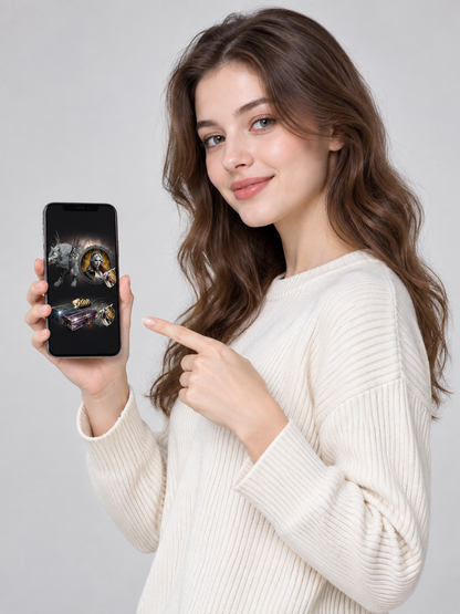 gaming account with web package and PC package