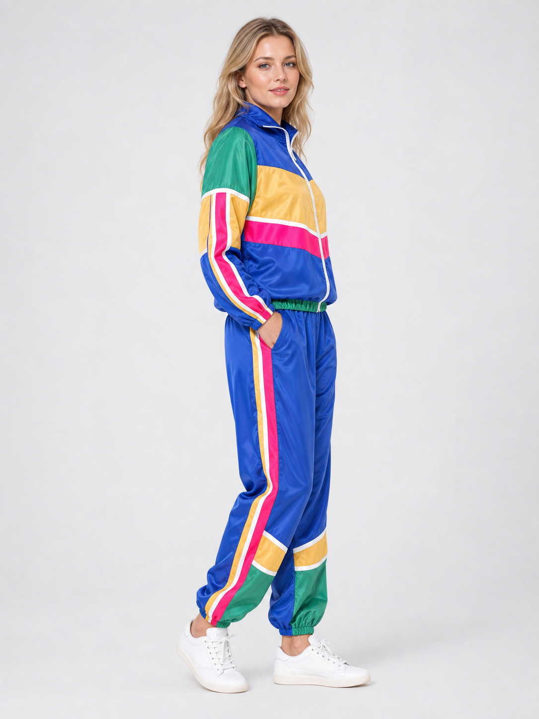 Retro Hip-Hop Carnival Costume, Jacket and Pants