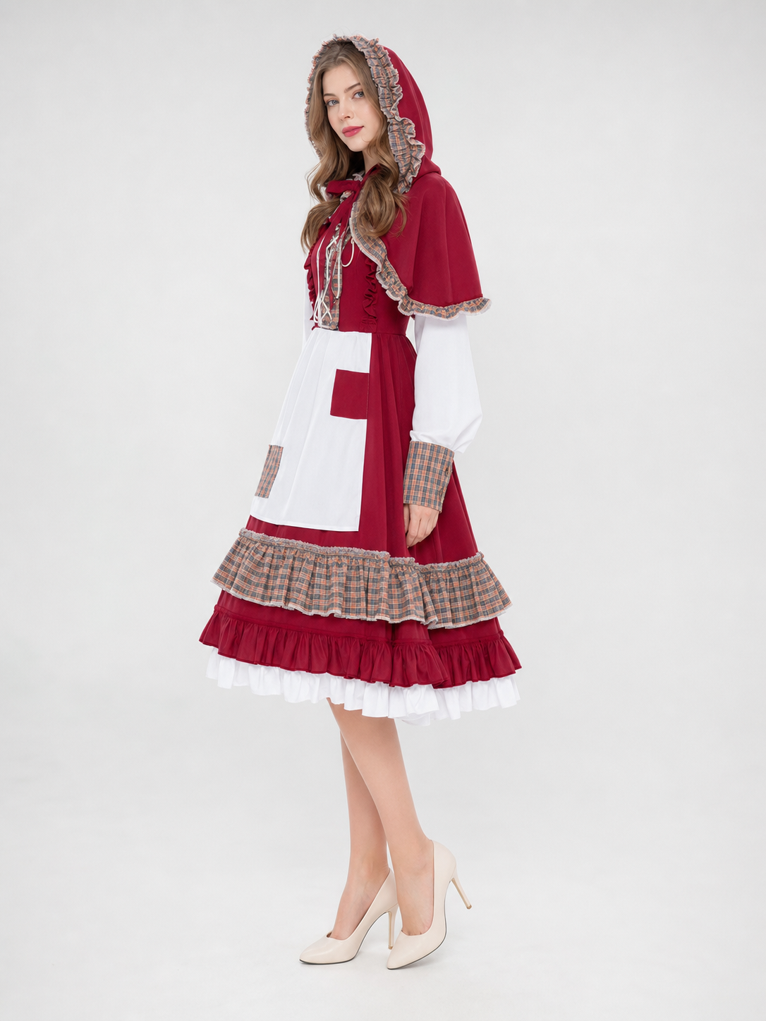 Little Red Riding Hood Hooded Cosplay Costume