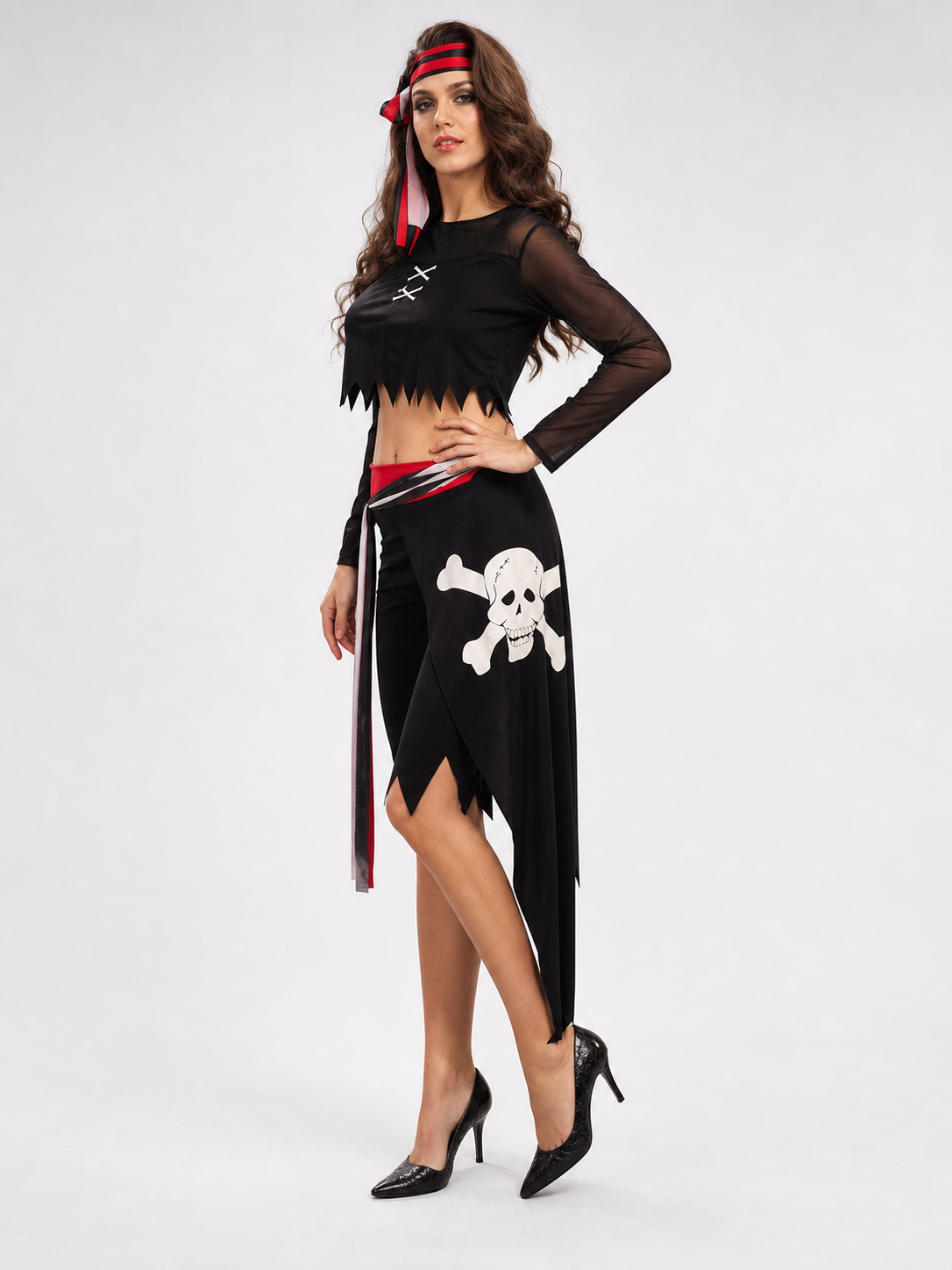 Halloween Pirate Costume with Accessories
