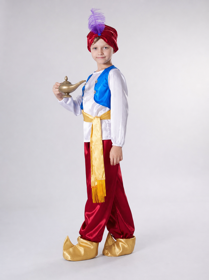 Aladdin Costume for Carnival and Stage Performances