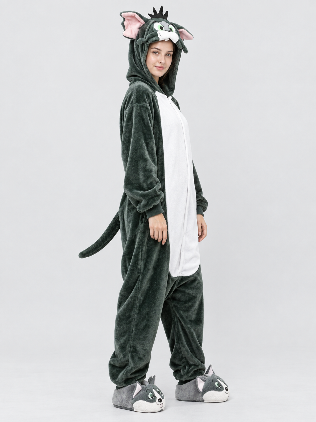 Dragon Hooded Kigurumi Pajama with Muzzle Hood