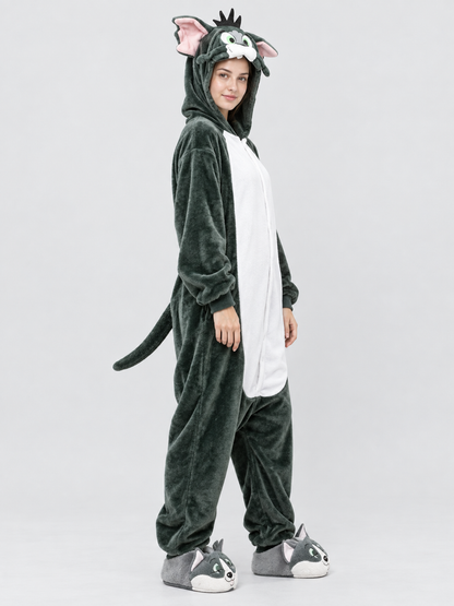 Dragon Hooded Kigurumi Pajama with Muzzle Hood