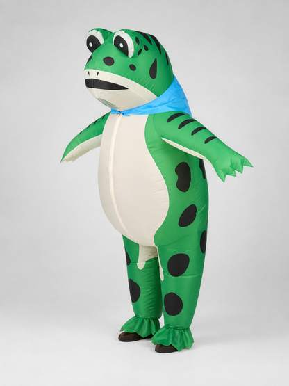 Inflatable Frog Costume for Halloween and Parties