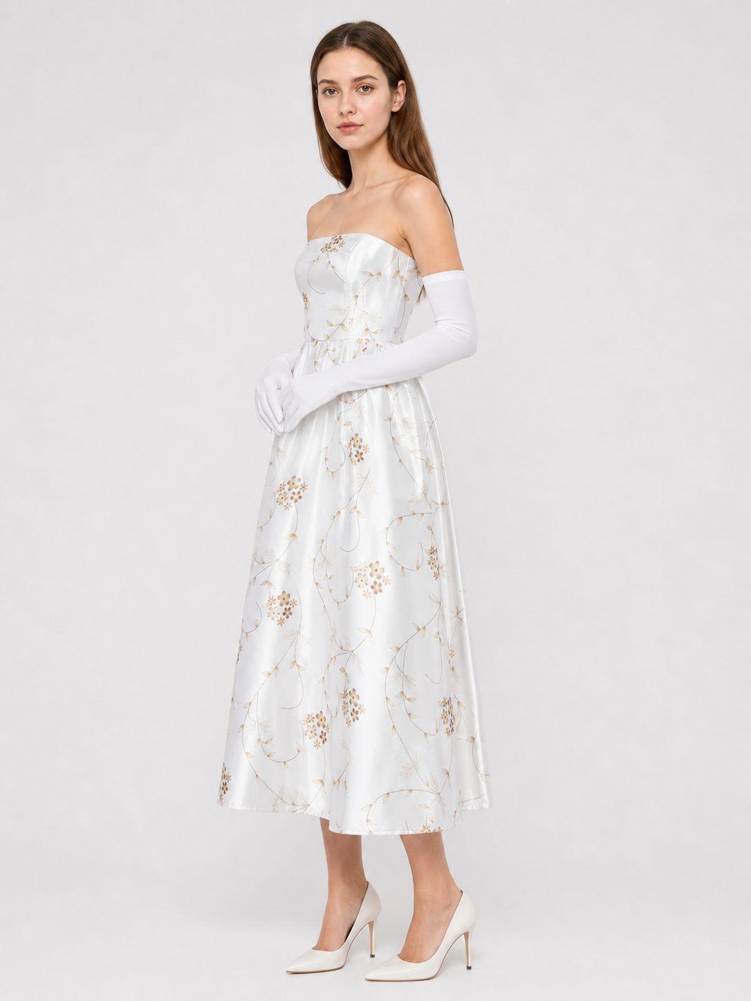 The Princess Diaries Cosplay Dress with Gloves