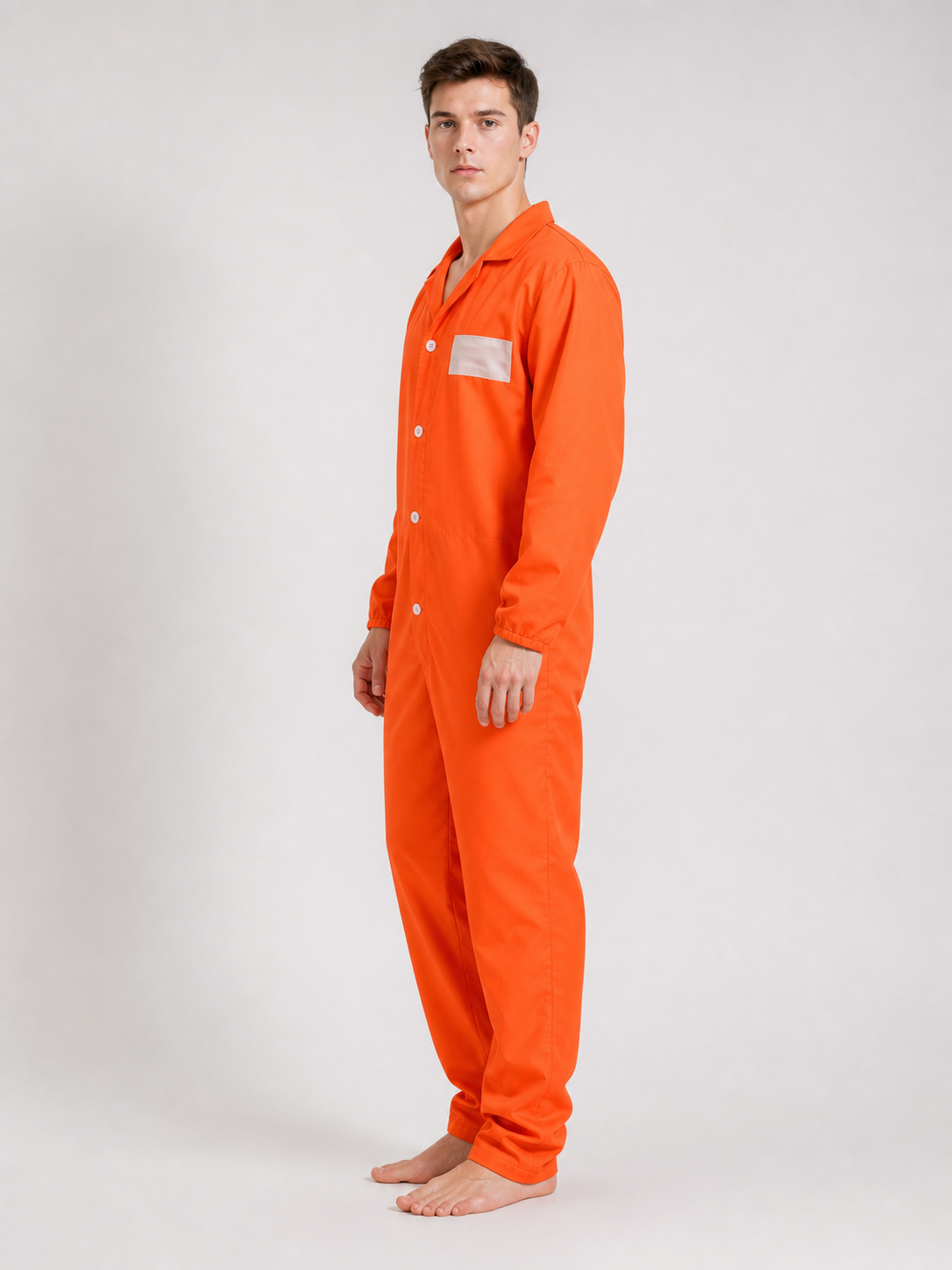 Orange Prison Costume Jumpsuit XXL