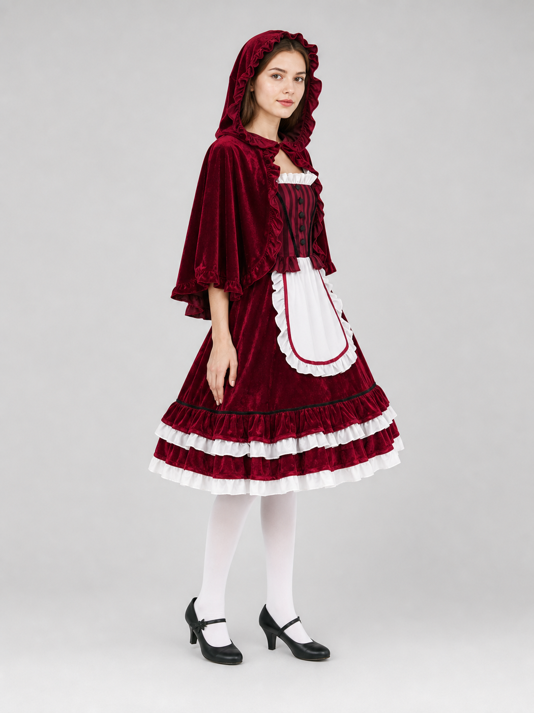 Little Red Riding Hood Costume with Cape