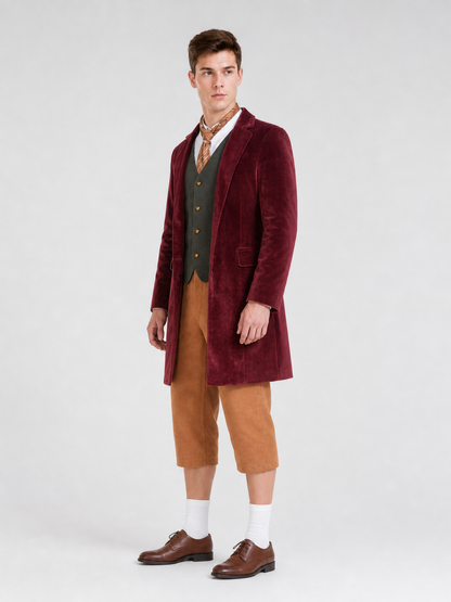 Bilbo Baggins Cosplay Costume, Five-Piece Set