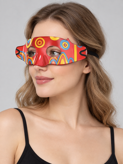 Abstract Pattern Eye Mask for Carnival