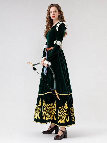 Medieval-Style Melinda Cosplay Dress
