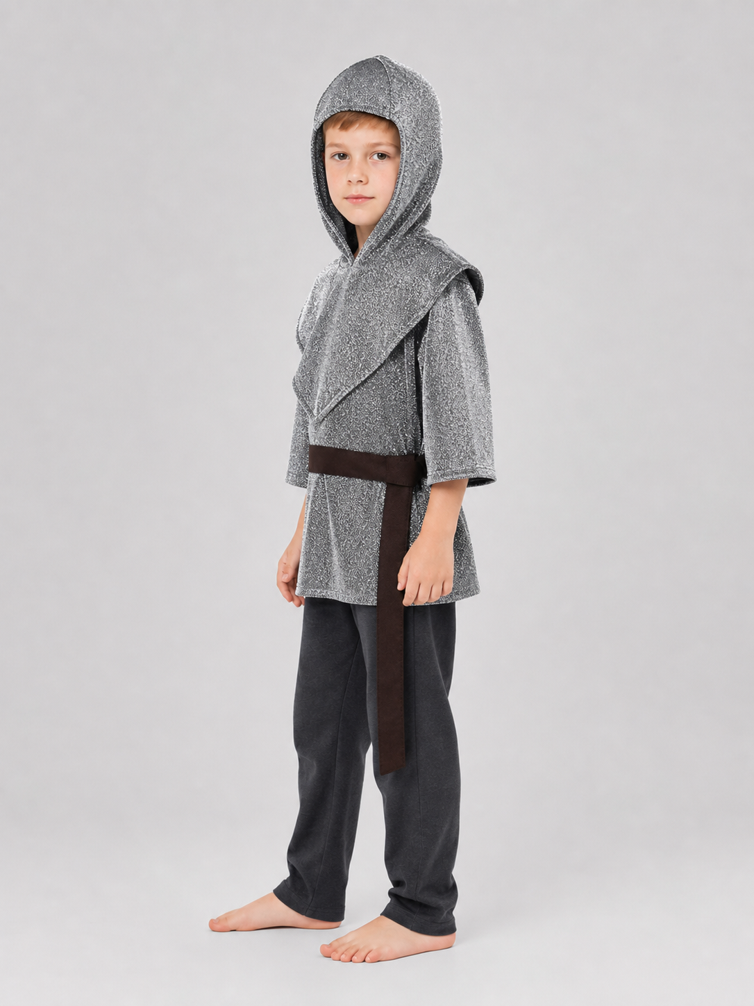 Medieval Knight Costume with Hood