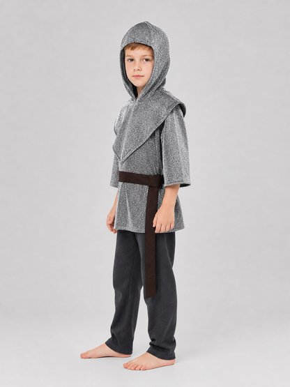 Medieval Knight Costume with Hood