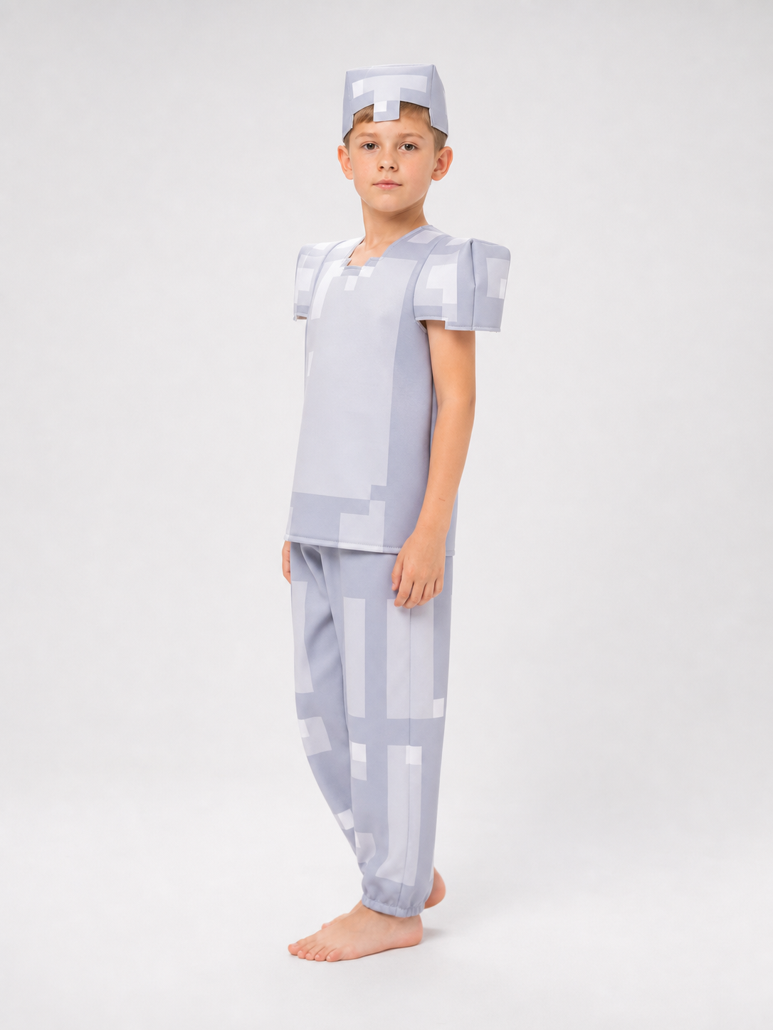 Minecraft Character Costume: Pixel Armor for Cosplay