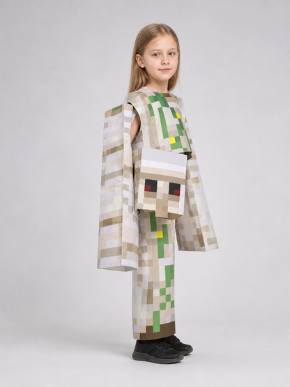 Minecraft-Style Character Costume