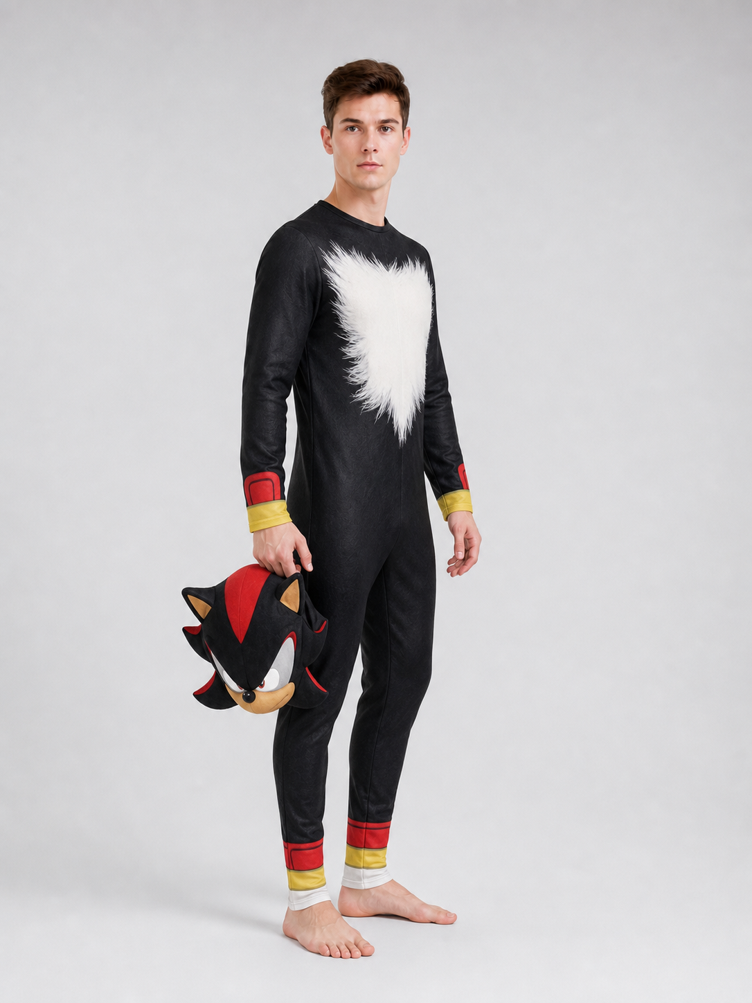 Sonic Costume with Mask for Cosplay and Halloween