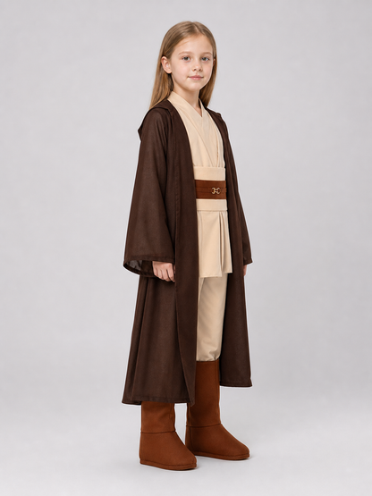 Jedi Costume for Cosplay with Cape and Belt